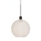Besa Lighting Newton 8 Cord Pendant, Milky White, Bronze Finish, 1x3W LED 1XT-NEWTON8MW-LED-BR - alternate 1